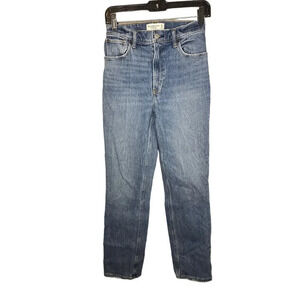 Abercrombie & Fitch 90's Straight Ultra High Rise Denim Jeans Women's Size 0